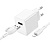 Сетевое зарядное устройство BOROFONE BAS11A Erudite 1xUSB с Кабелем USB - Lightning, 2.1A, белый