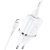 Сетевое зарядное устройство HOCO N4 Aspiring 2xUSB с Кабелем USB - Micro, 2.4A, белый