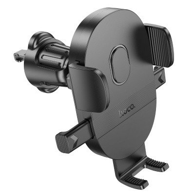 Автомобильный держатель HOCO H18 Mighty, зажимной, на воздуховод, черный