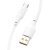 Кабель USB HOCO X93 Force USB - Type-C, 6A, 100W, 1 м, белый
