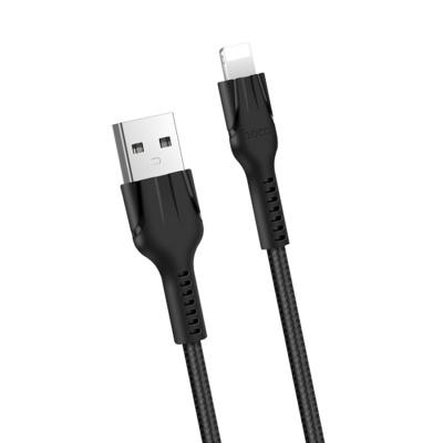 Кабель USB HOCO U31 Benay USB - Lightning, 2.4А, 1 м, черный