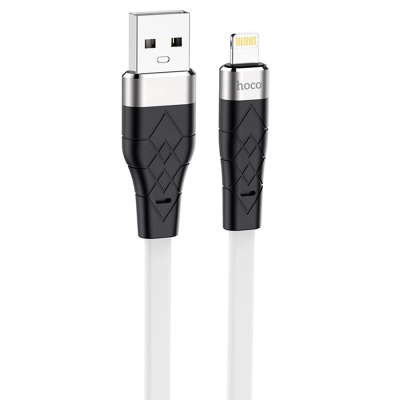 Кабель USB HOCO X53 Angel USB - Lightning, 2.4А, 1 м, белый