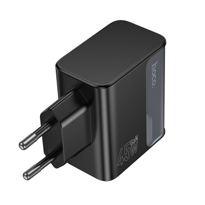 Сетевое зарядное устройство HOCO CS75A Star 1xUSB + 2xUSB-C, 70W, черный