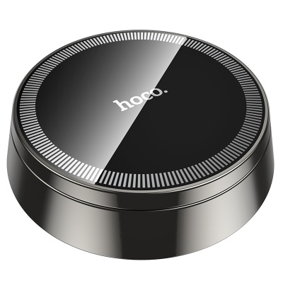 Автомобильный держатель HOCO H83 Metal, магнитный, на приборную панель, серый металлик