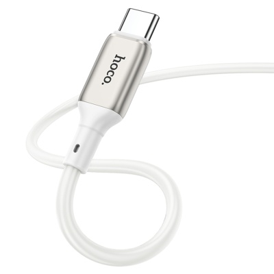 Кабель USB HOCO X66 Howdy USB - Type-C, 3A, 1 м, белый