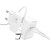 Сетевое зарядное устройство HOCO N70 Nuevo 1xUSB-C с Кабелем Type-C - Lightning, 30W, белый