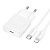 Сетевое зарядное устройство HOCO N72 Speed 1xUSB-C с Кабелем Type-C - Lightning, 20W, белый