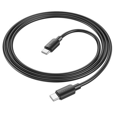 Кабель USB-C HOCO X96 Hyper Type-C - Type-C, 3A, 60W, 1 м, черный