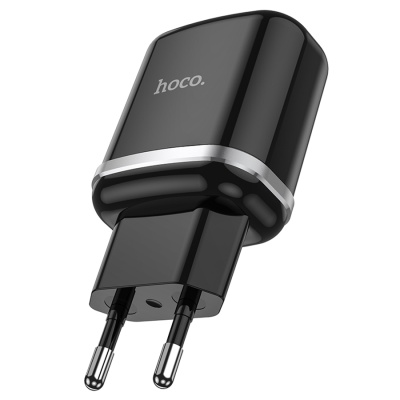 Сетевое зарядное устройство HOCO N3 Special 1xUSB, 3A, 18W, черный