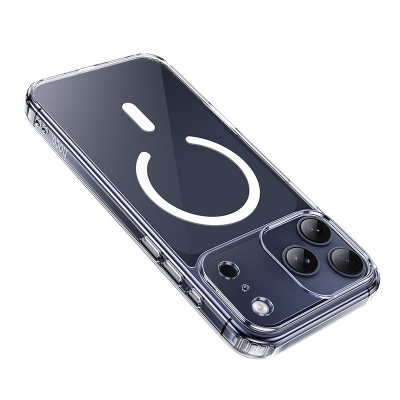 Чехол HOCO TPU Magnetic series для iPhone 17 Pro (6.3"), прозрачный