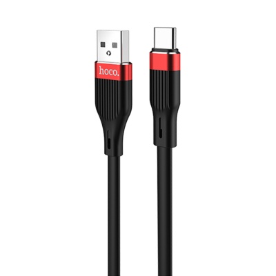 Кабель USB HOCO U72 Forest USB - Type-C, 3A, 1.2 м, черный