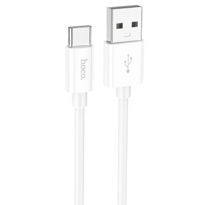 Кабель USB HOCO X87 Magic USB - Type-C, 3A, 1 м, белый