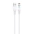 Кабель USB HOCO X63 Racer USB - Lightning магнитный, 2.4А, 1 м, белый