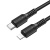 Кабель USB-C BOROFONE BX116 Certain Type-C - Type-C, 3A, 60W, 1 м, черный