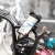 Держатель телефона для мотоцикла/велосипеда HOCO CA58 Light, зажимной, на руль, черный