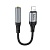 Переходник/Адаптер HOCO LS36A Fresh Lightning (m) - Jack 3,5 (f), 12 см, черный