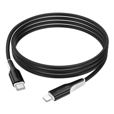 Кабель USB-C BOROFONE BX119 New Type-C - Lightning, 27W, 1 м, черный
