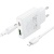 Сетевое зарядное устройство BOROFONE BN24 Wish 1xUSB + 1xUSB-C с Кабелем Type-C - Lightning, 3A, 20W, белый