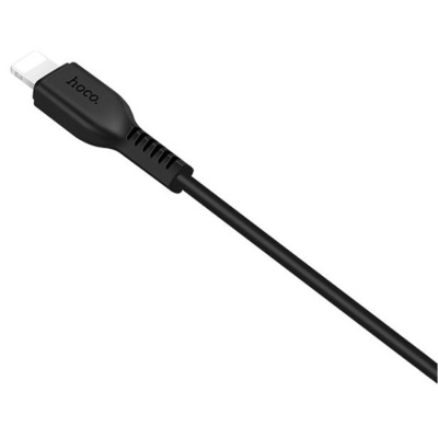 Кабель USB HOCO X20 Flash USB - Lightning, 2.4А, 1 м, черный
