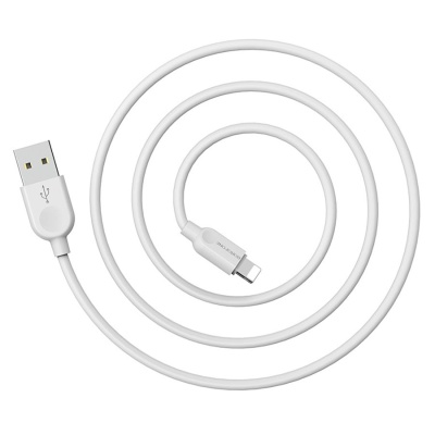 Кабель USB BOROFONE BX14 LinkJet USB - Lightning, 2.4А, 3 м, белый