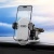 Автомобильный держатель HOCO H3 Shiny press, зажимной, на приборная панель/лобовое стекло, серый металлик