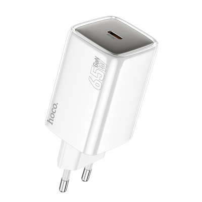 Сетевое зарядное устройство HOCO N48 Glorious 1xUSB-C, 65W, белый