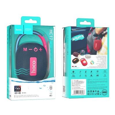 Портативная колонка HOCO HC17 Easy, Bluetooth 5.3, синий