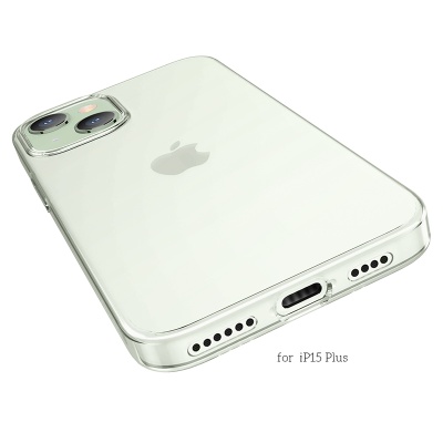 Чехол HOCO TPU Light Series для iPhone 15 6.1", прозрачный