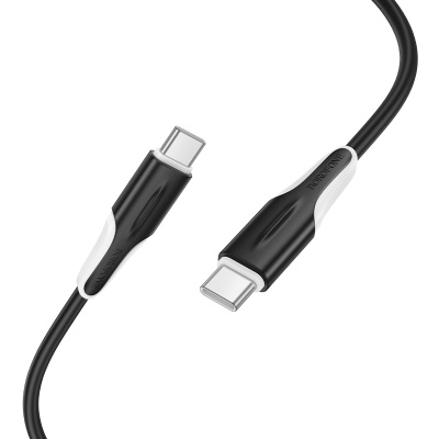 Кабель USB-C BOROFONE BX119 New Type-C - Type-C, 3A, 60W, 1 м, черный