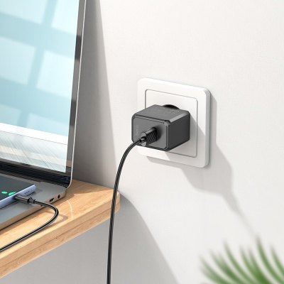 Сетевое зарядное устройство HOCO CS11A Ocean 1xUSB, 2.1A, черный
