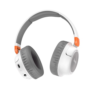 Беспроводные наушники накладные HOCO W43 Adventure, Bluetooth, белый