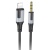 Аудиокабель BOROFONE BL19 Creator AUX Jack 3,5 (m) - Lightning (m), 1 м, черный