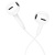 Проводные наушники BOROFONE BM71 Light song, Jack 3.5mm, 1.2 м, белый