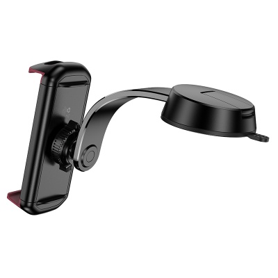 Автомобильный держатель HOCO H68 Gamble , зажимной, на приборную панель, черный+красный