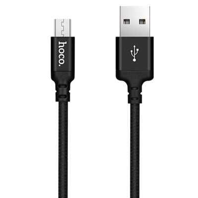 Кабель USB HOCO X14 Times speed USB - MicroUSB, 2А, 2 м, черный