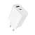 Сетевое зарядное устройство BOROFONE BA108A Stellar 1xUSB + 1xUSB-C, 3A, 30W, белый