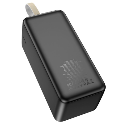 Портативный аккумулятор HOCO J111D Smart charge, 50000 мА⋅ч, черный