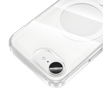 Чехол HOCO TPU Magnetic series для iPhone 16e (6.1"), прозрачный