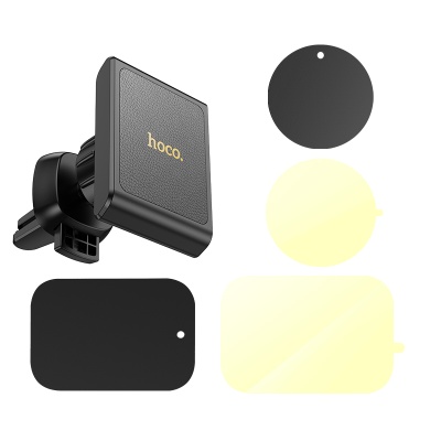 Автомобильный держатель HOCO H44 Precious, магнитный, на воздуховод, черный