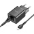 Сетевое зарядное устройство HOCO N25 Maker 2xUSB с Кабелем USB - Lightning, 2.1A, 10W, черный
