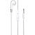 Проводной наушник HOCO M61 Nice tone, Jack 3.5mm, 1.2 м, белый