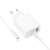 Сетевое зарядное устройство BOROFONE BA108A Stellar 1xUSB + 1xUSB-C с Кабелем Type-C - Lightning, 3A, 30W, белый