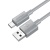 Кабель USB HOCO X107 Favor USB - Type-C, 3A, 1 м, серый