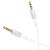 Аудиокабель BOROFONE BL19 Creator AUX Jack 3,5 (m) - Jack 3,5 (m), 1 м, белый