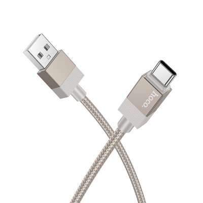 Кабель USB HOCO X110 Honorific USB - Type-C, 3A, 1 м, золотой