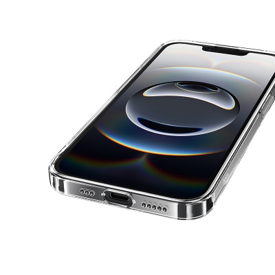 Чехол HOCO TPU Light Series для iPhone 16e (6.1"), прозрачный