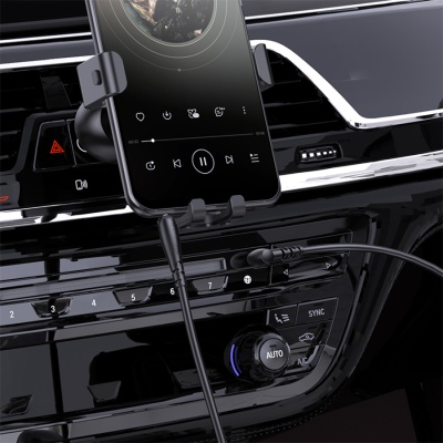 Аудиокабель BOROFONE BL10 AUX Jack 3,5 (m) - Jack 3,5 (m), 2 м, черный