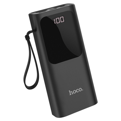 Портативный аккумулятор HOCO J41 Treasure, 2A, 10000 мА⋅ч, черный