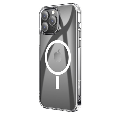 Чехол HOCO TPU Magnetic series для iPhone 14 Pro Max 6.7", прозрачный