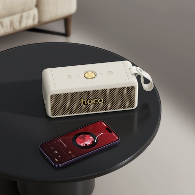Портативная колонка HOCO HT1 Pro Marquis, Bluetooth 5.4, белый